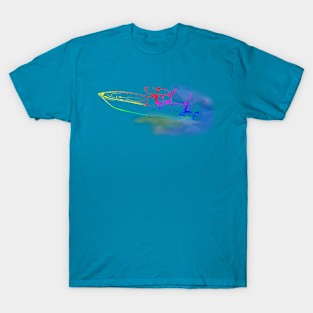Center Console Fishing Boat T-Shirt